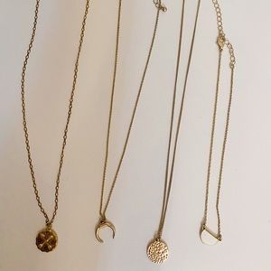 Four super cute necklaces